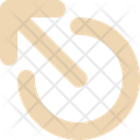 پیش‌نمایش فایل arrow-up-left-from-circle-9616511 از پک پیکان‌ها #1