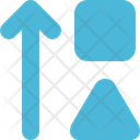 پیش‌نمایش فایل arrow-up-square-triangle-9616520 از پک پیکان‌ها #1