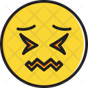 پیش‌نمایش فایل confounded-face-1806951 از پک صورتک خندان