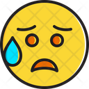 پیش‌نمایش فایل disappointed-but-relieved-face-1806949 از پک صورتک خندان