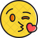 پیش‌نمایش فایل face-throwing-a-kiss-1806944 از پک صورتک خندان