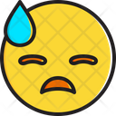 پیش‌نمایش فایل face-with-cold-sweat-1806943 از پک صورتک خندان
