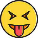 پیش‌نمایش فایل face-with-stuck-out-tongue-and-tightly-closed-eyes-1806938 از پک صورتک خندان