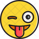 پیش‌نمایش فایل face-with-stuck-out-tongue-and-winking-eye-1806937 از پک صورتک خندان
