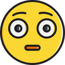 پیش‌نمایش فایل flushed-face-1806933 از پک صورتک خندان