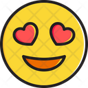 پیش‌نمایش فایل smiling-face-with-heart-shaped-eyes-1806918 از پک صورتک خندان