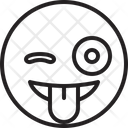 پیش‌نمایش فایل face-with-stuck-out-tongue-and-winking-eye-1806665 از پک صورتک خندان