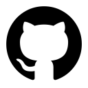 پیش‌نمایش فایل github-online-project-hosting-website-logo از پک فونت آسام