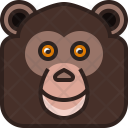 پیش‌نمایش فایل chimpanzee-1 از پک حیوانات مربعی