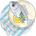 پیش‌نمایش فایل fish-95 از پک غذا روی رومیزی