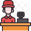 پیش‌نمایش فایل cashier-5220849 از پک خواربار