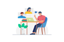 پیش‌نمایش فایل online-meeting-9545651 از پک کسب و کار