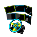 پیش‌نمایش فایل vr-gaming-steering-4316137 از پک واقعیت مجازی