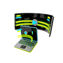 پیش‌نمایش فایل vr-on-laptop-4316139 از پک واقعیت مجازی