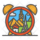 پیش‌نمایش فایل design-time-adventure-travel-alarm-clock-attraction از پک دنیای کوچک بزرگ