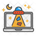 پیش‌نمایش فایل design-ufo-laptop-noon-space-folder از پک دنیای کوچک بزرگ