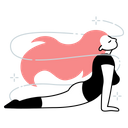 پیش‌نمایش فایل bhujangasana-2479763 از پک آساناهای یوگا