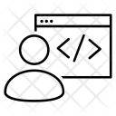 پیش‌نمایش فایل coder-5 از پک آیکون های خطی ترکیبی نسخه 1