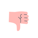 پیش‌نمایش فایل thumbs-down-7928743 از پک حالت دست