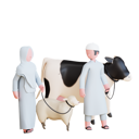پیش‌نمایش فایل muslim-family-caring-pets-5635191 از پک کاراکتر عید قربان