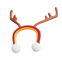 پیش‌نمایش فایل deer-horns-7124181 از پک کریسمس