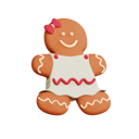پیش‌نمایش فایل gingerbread-cookie-7124165 از پک کریسمس