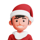 پیش‌نمایش فایل santa-boy-7124180 از پک کریسمس