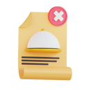 پیش‌نمایش فایل cancel-order-7493755 از پک خدمات غذایی