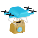 پیش‌نمایش فایل drone-delivery-7493740 از پک خدمات غذایی