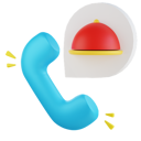 پیش‌نمایش فایل food-delivery-call-7493748 از پک خدمات غذایی