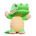 پیش‌نمایش فایل crocodile-4769033 از پک حیوانات