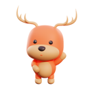 پیش‌نمایش فایل deer-4769083 از پک حیوانات