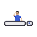 پیش‌نمایش فایل search-bar-with-a-man-looking-for-something-5488551 از پک میله جست‌وجو