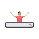 پیش‌نمایش فایل search-bar-with-men-being-excited-5488552 از پک میله جست‌وجو