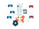 پیش‌نمایش فایل receiving-spam-emails-into-inbox-6506149 از پک بازاریابی مالی