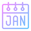 پیش‌نمایش فایل january-4674397 از پک تاریخ و زمان