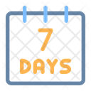 پیش‌نمایش فایل 7-days-4674393 از پک تاریخ و زمان