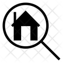 پیش‌نمایش فایل search-home-15 از پک مجموعه 5 آیکون های گلیف املاک