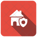 پیش‌نمایش فایل home-security-9 از پک مجموعه 1 سایه گرد مربع تخت املاک