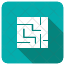 پیش‌نمایش فایل home-plan-7 از پک مجموعه 2 سایه گرد مربع تخت املاک