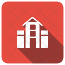 پیش‌نمایش فایل building-2307 از پک مجموعه 3 سایه گرد مربع تخت املاک