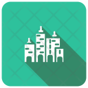 پیش‌نمایش فایل building-2312 از پک مجموعه 3 سایه گرد مربع تخت املاک