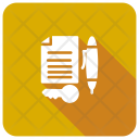 پیش‌نمایش فایل contract-192 از پک مجموعه 3 سایه گرد مربع تخت املاک