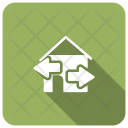 پیش‌نمایش فایل home-exchange-1 از پک مجموعه 4 سایه گرد مربع تخت املاک