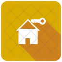 پیش‌نمایش فایل home-key-5 از پک مجموعه 4 سایه گرد مربع تخت املاک