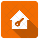 پیش‌نمایش فایل home-key-6 از پک مجموعه 4 سایه گرد مربع تخت املاک