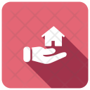 پیش‌نمایش فایل handover-house از پک مجموعه 5 سایه گرد مربع تخت املاک