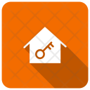 پیش‌نمایش فایل house-key-10 از پک مجموعه 5 سایه گرد مربع تخت املاک