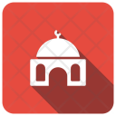 پیش‌نمایش فایل mosque-253 از پک مجموعه 5 سایه گرد مربع تخت املاک