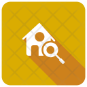 پیش‌نمایش فایل search-house-3 از پک مجموعه 5 سایه گرد مربع تخت املاک